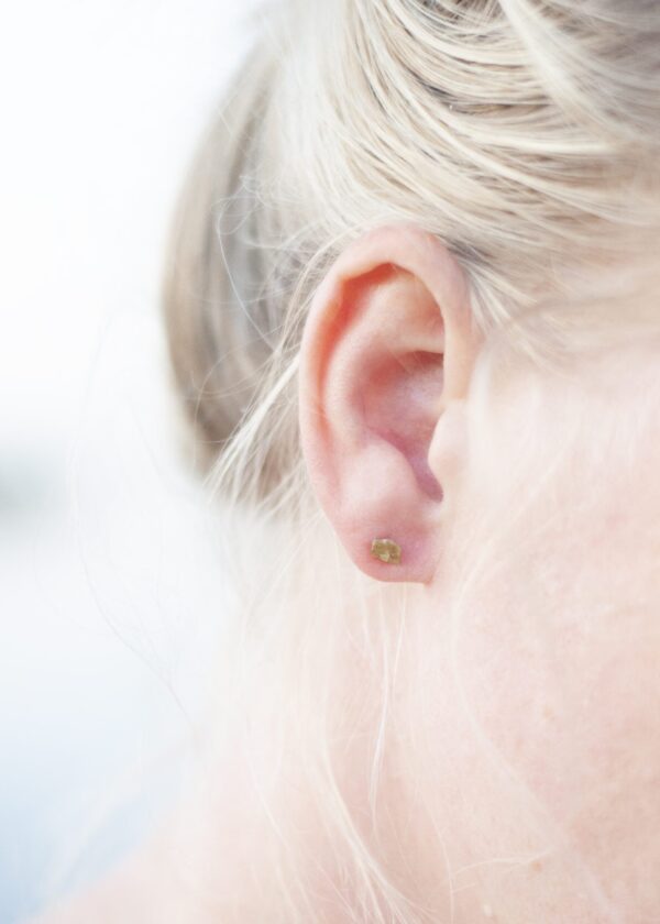 krystal øreringe