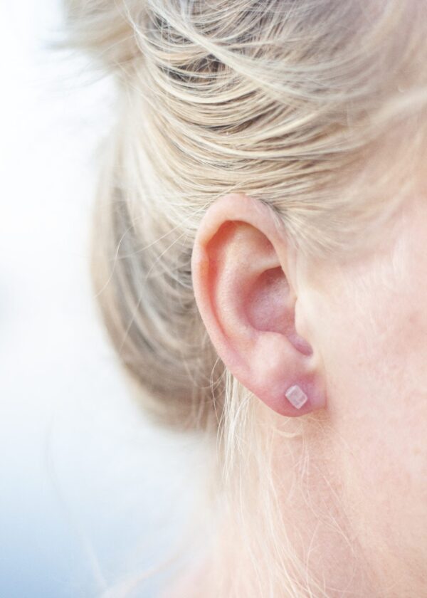 Krystal turmalin øreringe