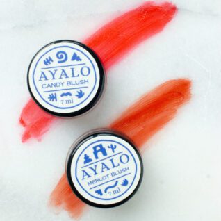 Lækre naturlige creme blush fra Ayalo