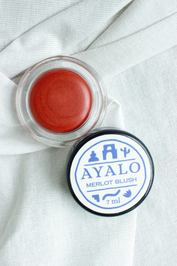 Merlot creme blush, creme blush naturlige ingredienser, Ayalo